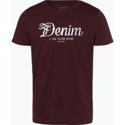 T-shirty męskie: Tom Tailor Denim – T-shirt męski, czerwony