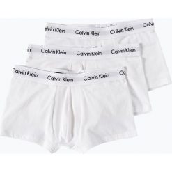 Calvin Klein - Obcisłe bokserki męskie pakowane po 3 szt., biały. Białe bokserki męskie Calvin Klein, bez wzorów, z bawełny. Za 179,95 zł.