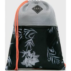 Roxy - Plecak. Czarne plecaki damskie Roxy, z nadrukiem, z poliesteru. W wyprzedaży za 79,90 zł.