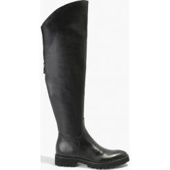 Kozaki czarne Fabi. Szare buty zimowe damskie marki Badura, z materiału. Za 369,99 zł.