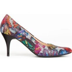 Szpilki - skóra naturalna - model 972 - kolor motyl. Czółenka damskie Zapato, ze skóry. Za 319,00 zł.