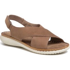 Sandały LASOCKI - ARC-2251-01 Khaki. Pomarańczowe klapki damskie Lasocki, bez wzorów, ze skóry, bez obcasa. Za 119,99 zł.