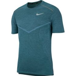 Koszulka do biegania męska NIKE TECHKNIT ULTRA / AJ7615-304. Koszulki męskie Nike, m, bez wzorów, bez kołnierzyka, bez rękawów, do biegania. Za 199,99 zł.