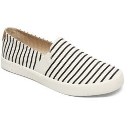 Roxy Tenisówki Slip-On Damskie Atlanta Ii J Shoe Tst, White/Stripe 41. Białe trampki i tenisówki damskie marki Roxy. W wyprzedaży za 153,00 zł.