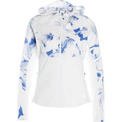 Adidas Performance ULTRA Kurtka do biegania crywht/hirblu. Białe kurtki damskie do biegania adidas Performance, xl, z materiału. W wyprzedaży za 341,10 zł.
