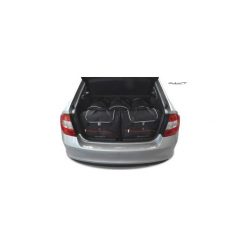 SKODA RAPID LIFTBACK, 2012- TORBY DO BAGAŻNIKA 5 SZT KJUST - 7037005. Torby podróżne KJUST, bez wzorów, z kauczuku, klasyczne. Za 1349,00 zł.