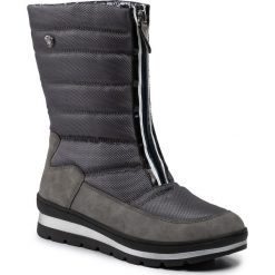 Śniegowce CAPRICE - 9-26417-23 Dk Grey Comb 203. Szare kozaki damskie Caprice, na zimę, ze skóry ekologicznej, bez zapięcia. W wyprzedaży za 229,00 zł.