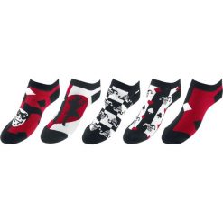 Harley Quinn Harley Quinn Skarpetki czarny/czerwony/biały. Białe skarpetki męskie marki Harley Quinn, z materiału. Za 74,90 zł.