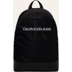 Calvin Klein Jeans - Plecak. Czarne plecaki męskie Calvin Klein Jeans, bez wzorów, z jeansu. Za 399,90 zł.