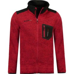 Kurtka polarowa "Urval" w kolorze czerwonym. Czerwone bluzy męskie xxl, z polaru. W wyprzedaży za 119,95 zł.