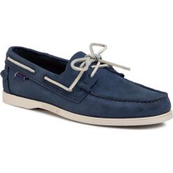 Mokasyny SEBAGO - Docksides Portland Nubuck 7000GA0 Blue Navy 908. Niebieskie mokasyny męskie Sebago, ze skóry. Za 649,00 zł.