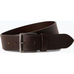 BOSS Casual - Męski pasek skórzany – Jeeko_sZ40, brązowy. Pomarańczowe paski męskie marki BOSS Casual, w paski, casualowe. Za 249,95 zł.