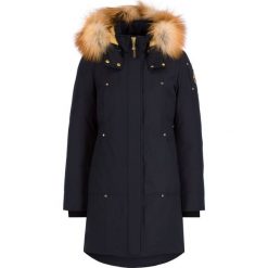 Parka Moose Knuckles M39LP203GH. Niebieskie kurtki damskie Moose Knuckles, m, bez wzorów, z bawełny, bez kaptura. W wyprzedaży za 2619,00 zł.