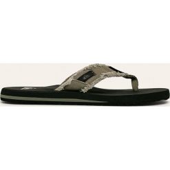 Quiksilver - Japonki. Czarne kapcie męskie Quiksilver, z gumy. Za 99,90 zł.