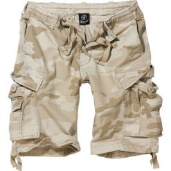 Brandit Vintage Shorts Krótkie spodenki Vintage piaskowy. Szare bojówki męskie marki Brandit, xl, z bawełny, vintage, krótkie. Za 184,90 zł.