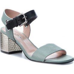 Rzymianki damskie: Sandały POLLINI - SA16406C05TD580A Bott.Ment/Hex.Pla