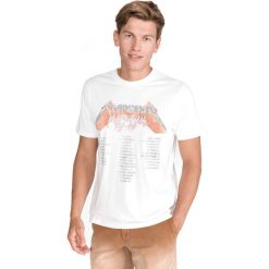Franklin & Marshall Koszulka Biały. Białe podkoszulki męskie l, z nadrukiem, z bawełny, vintage, krótkie. Za 188,95 zł.
