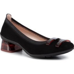 Półbuty HISPANITAS - Venecia YHV00225 Black. Czarne półbuty damskie Hispanitas, z aplikacjami, ze skóry, eleganckie, bez obcasa, na obcasie, bez zapięcia. Za 449,00 zł.