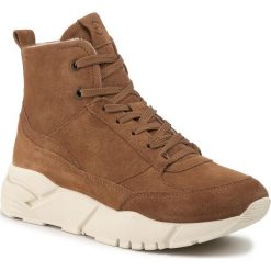 Sneakersy TAMARIS - 1-25867-33 Camel Suede 374. Pomarańczowe sneakersy damskie Tamaris, ze skóry. Za 369,00 zł.