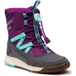 Śniegowce MERRELL - Snow Crush MK159174 Pur/Bl. Fioletowe śniegowce dziewczęce Merrell, bez zapięcia. W wyprzedaży za 199,00 zł.