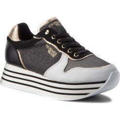 Sneakersy TRUSSARDI JEANS - 79A00246 K308. Sneakersy damskie Trussardi Jeans, z jeansu. Za 549,00 zł.
