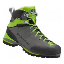 Garmont Buty Turystyczne Męskie Ascent Gtx Anthracite/Green 8,5 (42,5 Eu). Zielone buty sportowe męskie marki Garmont, z gore-texu, bez zapięcia, trekkingowe, gore-tex. W wyprzedaży za 719,00 zł.