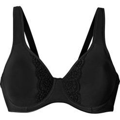 Biustonosz "minimizer" bonprix czarny. Czarne biustonosze bonprix, bez wzorów. Za 54,99 zł.