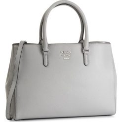 Torebka DKNY - R91AHA99 Grey Melange GRG. Szare torebki klasyczne damskie DKNY, bez wzorów, ze skóry, klasyczne, duże, bez dodatków. W wyprzedaży za 769,00 zł.