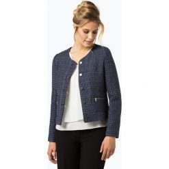 Apriori - Blezer damski – Coordinates, niebieski. Niebieskie bolerka i narzutki damskie Apriori, bez wzorów, z jeansu, bez rękawów. Za 449,95 zł.