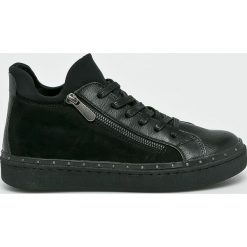 Marco Tozzi - Buty. Czarne buty sportowe damskie marki Marco Tozzi, z materiału. W wyprzedaży za 199,90 zł.