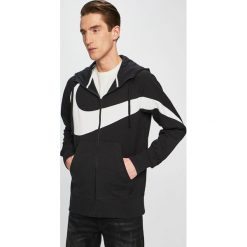 Nike Sportswear - Bluza. Czarne bluzy męskie Nike Sportswear, s, bez wzorów, z bawełny, z kapturem, bez rękawów, z kapturem. W wyprzedaży za 269,90 zł.