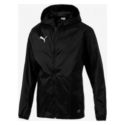 Puma Liga Training Rain Kurtka Czarny. Czarne płaszcze męskie Puma, na wiosnę, xl, bez wzorów, z materiału, bez kaptura. Za 257,95 zł.