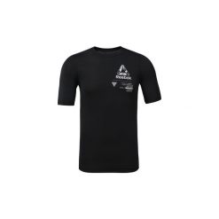 T-shirty z krótkim rękawem Reebok Sport Koszulka Training ACTIVCHILL Vent Compression. Czarne koszulki męskie Reebok Sport, s, bez wzorów, sportowe, bez kołnierzyka, z krótkim rękawem, krótkie. Za 89,50 zł.