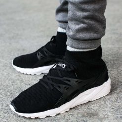 Buty Asics Gel-Kayano Trainer Knit MT "Black" (H7P4N-9090). Czarne buty sportowe męskie Asics, z materiału, bez zapięcia, asics gel kayano. Za 269,99 zł.