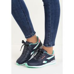 Granatowo-Miętowe Buty Sportowe Inclination. Niebieskie buty sportowe damskie marki Born2be, z materiału. Za 89,99 zł.