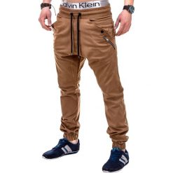 Joggery męskie: SPODNIE MĘSKIE JOGGERY P241 – RUDE