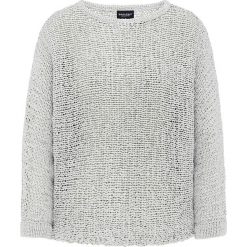 Sweter "Suvi" w kolorze szarym. Szare swetry damskie Broadway NYC, s, bez wzorów, ze splotem, bez rękawów, bez kaptura. W wyprzedaży za 129,95 zł.