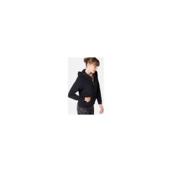 Bluza na zamek z kapturem Gym & Pilates 520 damska. Różowe bluzy damskie NYAMBA, s, bez wzorów, z elastanu, bez rękawów, z kapturem. Za 59,99 zł.