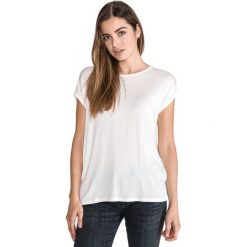 Vero Moda Ava Koszulka Biały. Białe koszulki damskie Vero Moda, xs, bez wzorów, z elastanu, bez kołnierzyka. Za 66,95 zł.