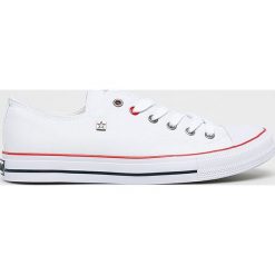 Big Star - Tenisówki. Białe trampki męskie BIG STAR, bez wzorów, z gumy, retro, bez zapięcia. Za 99,90 zł.