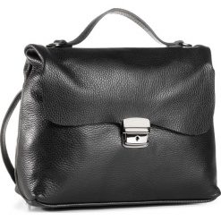 Torebka CREOLE - K10747 Czarny. Czarne torebki damskie sportowe Creole, bez wzorów, ze skóry, eleganckie, bez dodatków. Za 239,00 zł.