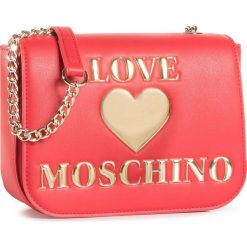 Torebka LOVE MOSCHINO - JC4032PP1BLE0500 Rosso. Czerwone torebki klasyczne damskie Love Moschino, bez wzorów, ze skóry ekologicznej, eleganckie, bez dodatków. Za 749,00 zł.