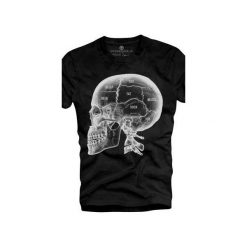 T-shirt UNDERWORLD Ring spun cotton X-ray Skull. Szare t-shirty męskie z nadrukiem marki Underworld, m, z bawełny. Za 59,99 zł.