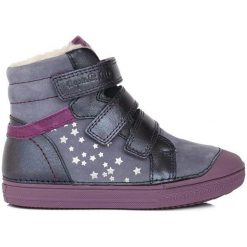 D-D-Step Dziewczęce Botki Z Gwiazdkami 30 Fioletowy. Fioletowe buty dziewczęce zimowe D-D-Step, bez zapięcia. Za 199,00 zł.