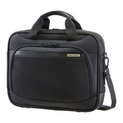 Torba SAMSONITE Vectura 13.3 cali Czarny. Czarne torby na laptopa Samsonite, w paski, klasyczne. Za 199,99 zł.