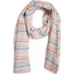 Szaliki i Chusty ACCCESSORIES 1W5-020-SS19. Białe szaliki damskie ACCCESSORIES, bez wzorów, z poliesteru. W wyprzedaży za 25,99 zł.