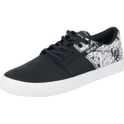 Supra Stacks Vulc II - All7 Buty sportowe czarny/biały. Czarne buty skate męskie marki Supra, z aplikacjami. Za 199,90 zł.