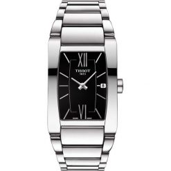 PROMOCJA ZEGAREK TISSOT GENEROSI-T T105.309.11.058.00. Czarne zegarki damskie marki KALENJI, ze stali. W wyprzedaży za 1188,00 zł.