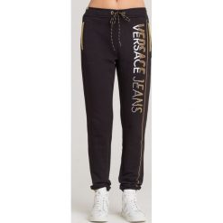 SPODNIE DRESOWE Versace Jeans. Czarne spodnie damskie Versace Jeans, xs, z jeansu. Za 460,00 zł.