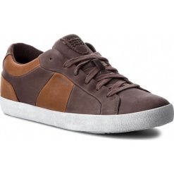 Sneakersy GEOX - U Smart B U84X2B 00043 C6090 Coffee/Cognac. Pomarańczowe sneakersy męskie Geox, bez zapięcia. W wyprzedaży za 339,00 zł.